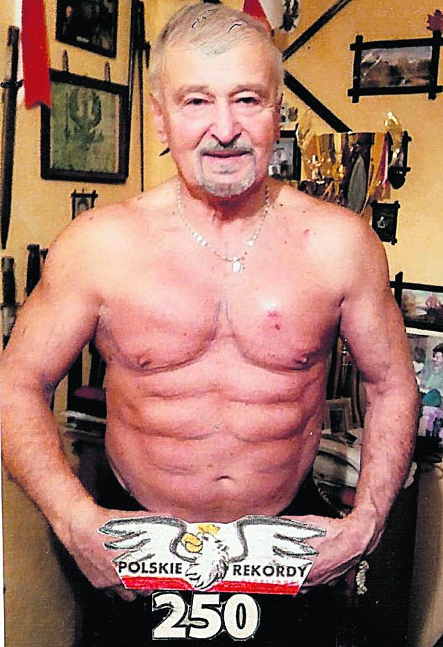 78-letni Jerzy Krzciuk ma proste motto: „Nie sztuka być młodym, sztuką jest być świetnie starym”.