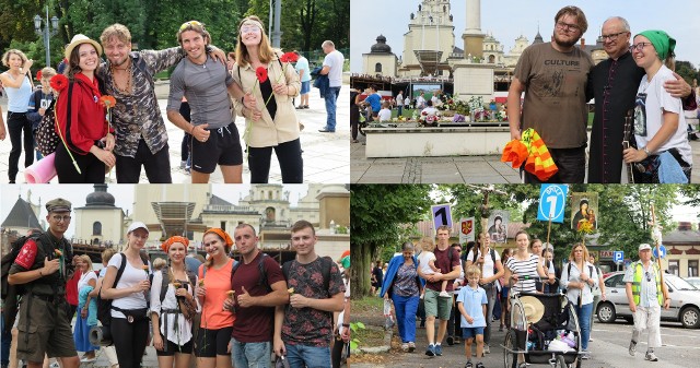 Niektórzy pielgrzymi wyruszyli na szlak już w niedzielę, maszerowali przez cały tydzień. Mimo ogromnego zmęczenia, widać na ich twarzach widać radość, a czasem łzy wzruszenia. Galeria zawiera zdjęcia z ostatniego dnia pielgrzymki.