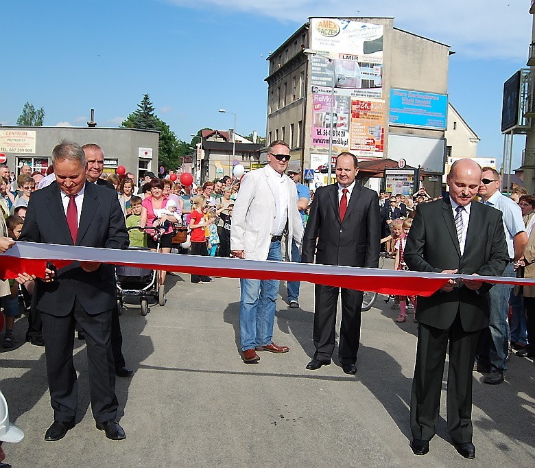 Jarosław Radacz burmistrz Brodnicy i marek Hildebrandt jako...