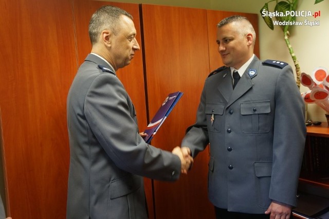 Komisarz Adrian Kołodziej został nowym zastępcą komendanta w Komisariacie Policji w Rydułtowach