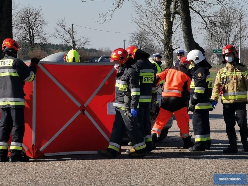 Wypadek w miejscowości Korzeszynek