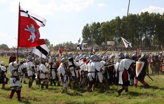 Grunwald 2010. 600 lat po wielkiej bitwie Jagiełło znów pokonał Krzyżaków.