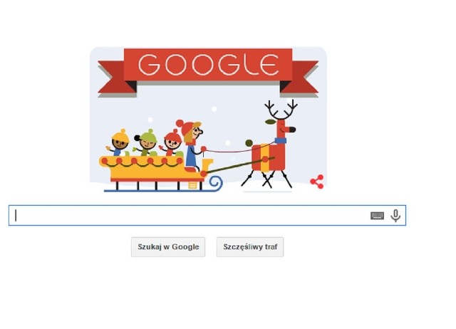 Wesołych Świąt! Google dało Doodle