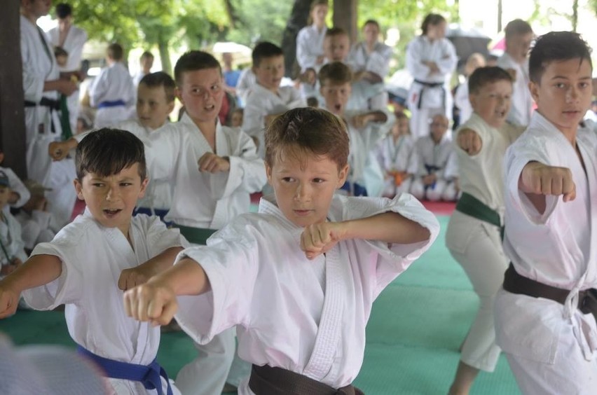 Mnóstwo atrakcji w 13. Letniej Akademii Karate Tradycyjnego w Niepołomicach