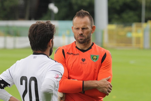 Mariusz Pawełek był jednym z jaśniejszych punktów GKS Katowice w sparingu z Sigmą Ołomuniec