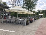 Ogródki przy lokalach otwarte w Jędrzejowie, ale tłumów nie było FOTO