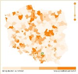 Jakie słodkości zamawia się najczęściej w powiatach Małopolski. Lista i mapa