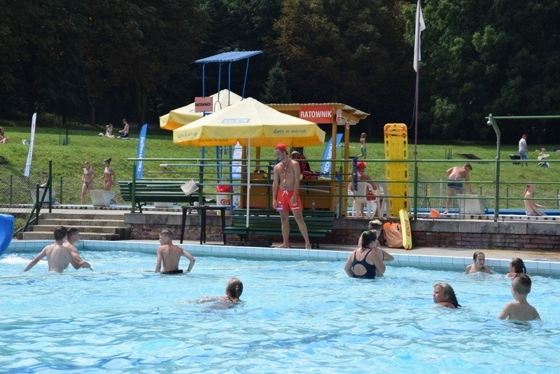 Tarnów. Wakacje 2018 na letnim basenie na Górze św. Marcina [ZDJĘCIA]