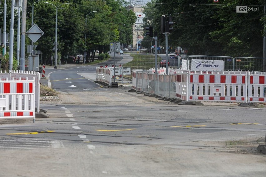 Ulica Matejki w Szczecinie jest już przejezdna