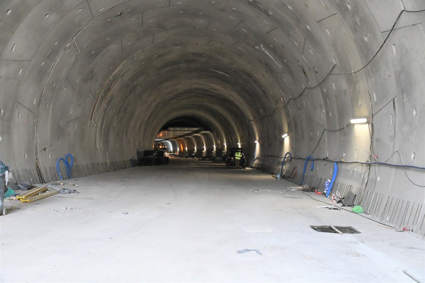 Tunel pod Świną stan prac 18/19.05.2022