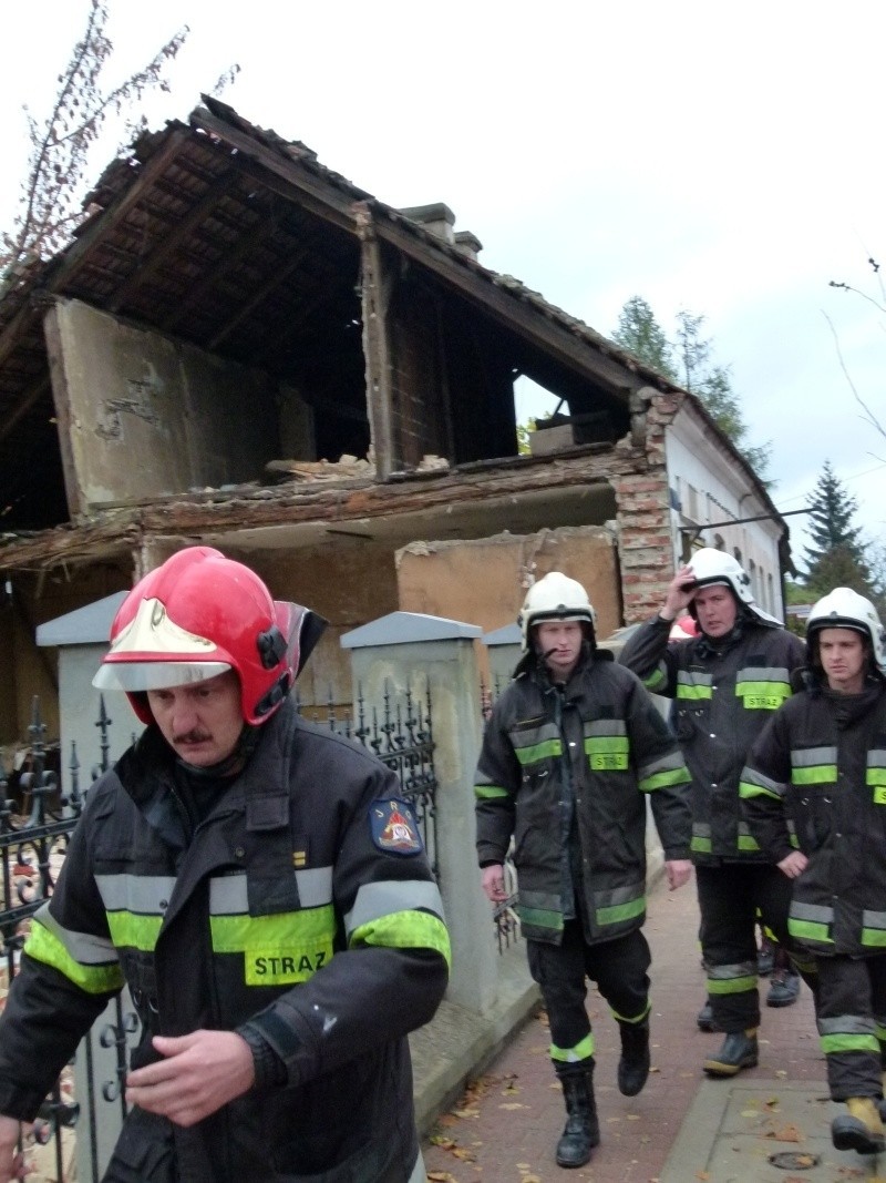Katastrofa budowlana w Rzgowie [zdjęcia]