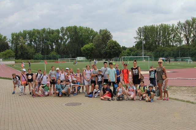 Zajęcia sportowe na Stadionie Śląskim