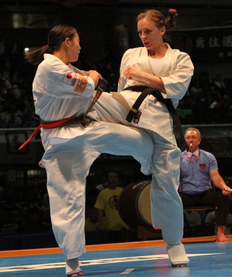 Karate kyokushin. Łzy Agaty Kaliciak w Tokio (ZDJĘCIA)