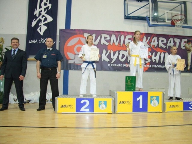 Michalina Chrobot w Ciechanowie stanęła na drugim stopniu podium.