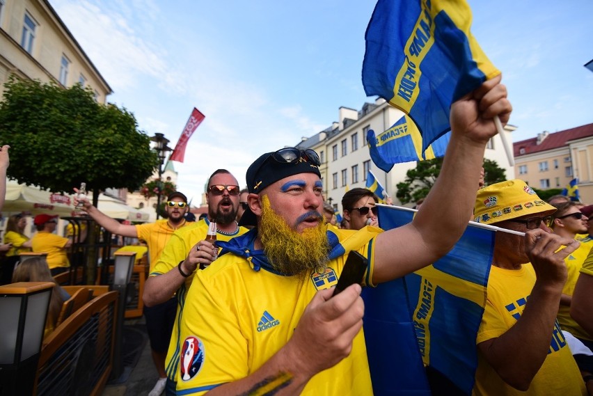 Euro U21 w Lublinie. Kibice Szwecji i Słowacji w drodze na mecz [ZDJĘCIA]