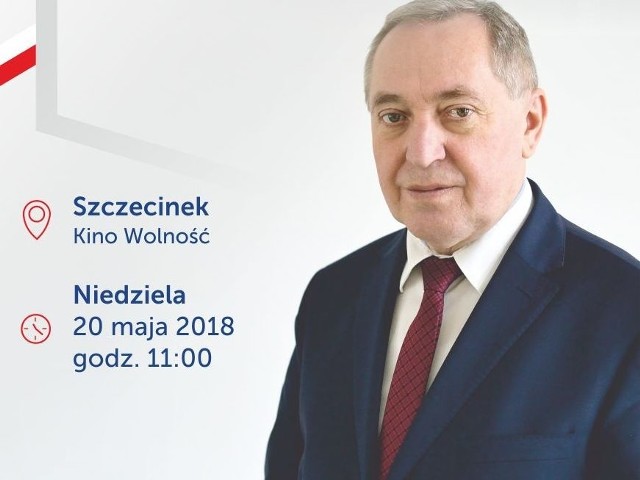 Henryk Kowalczyk przyjedzie do Szczecinka