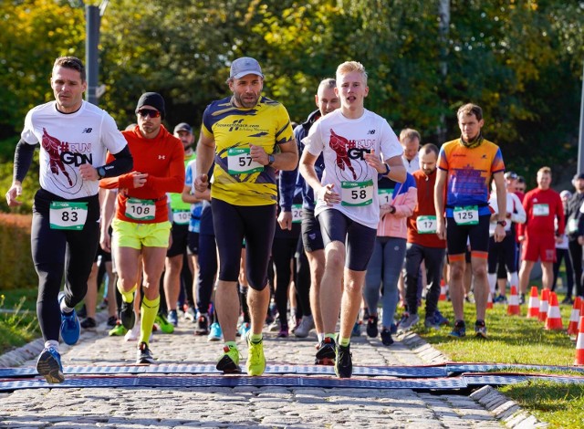Bieg #RunGdn rozgrywany był na dystansie na 5 km na Górze Gradowej w Gdańsku
