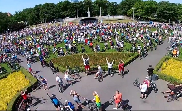 W niedzielę tysiące rowerzystów wzięło udział w Święcie Cyklicznym w Szczecinie.