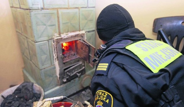 Strażnik podejrzewając, że w piecu spalano odpady, może pobrać próbkę popiołu do badań laboratoryjnych