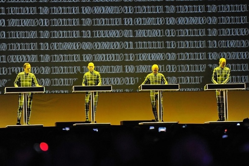 Koncert Kraftwerk w Poznaniu.