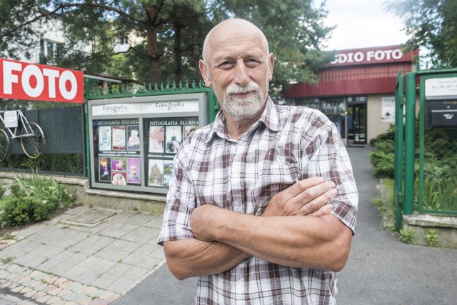 Do konkursu zgłaszają się także ci, którzy chcą zmienić swój szyld reklamowy na bardziej jednolity, dopasowany do barw firmy. Jednym z nich jest Sławomir Wykrota, właściciel studia foto przy Prusa.