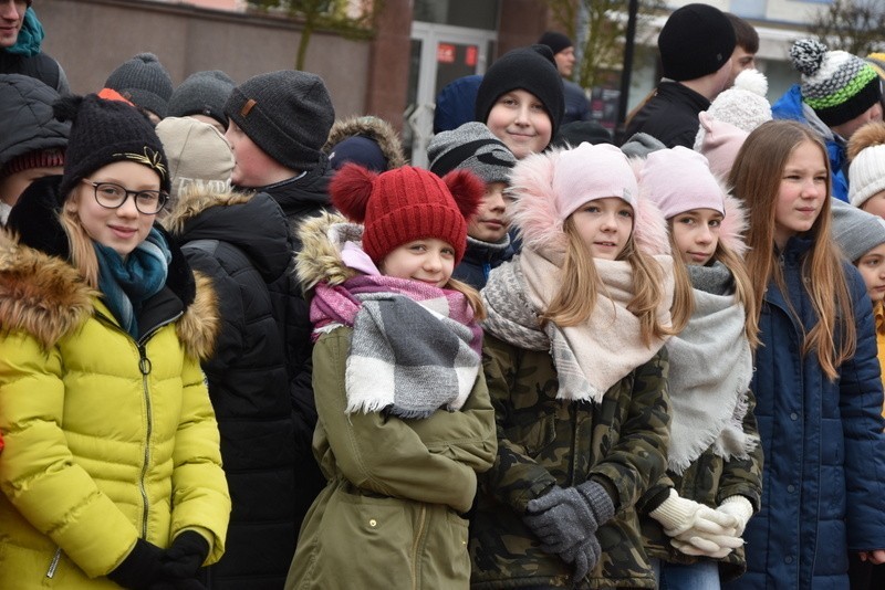 Pamiątkowe zdjęcie mieszkańców Chojnic