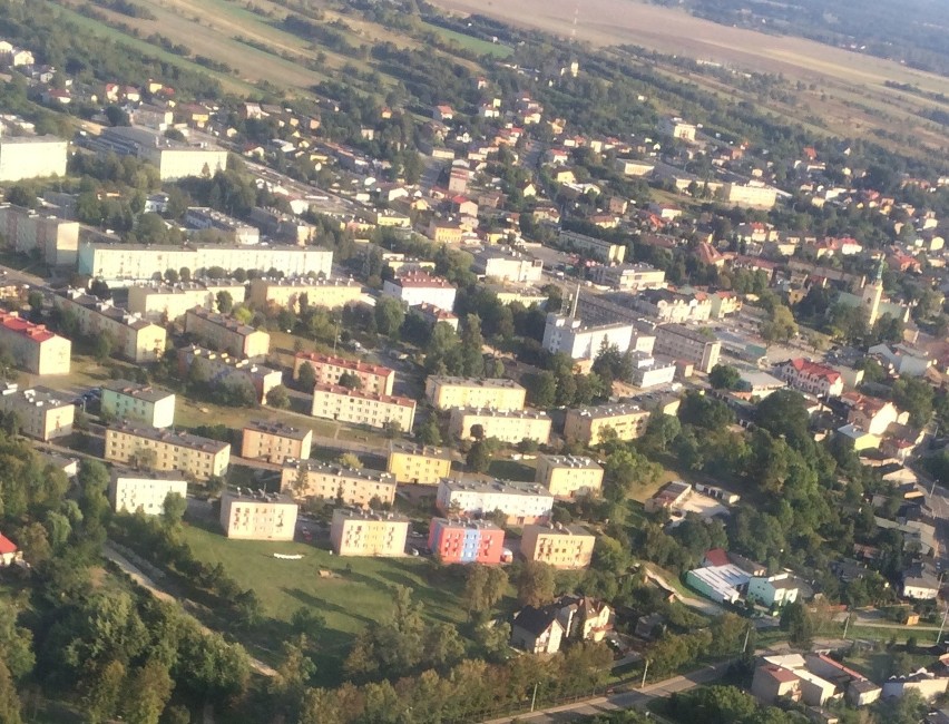 Kłobuck z lotu ptaka! Pilot samolotu przeleciał nad...