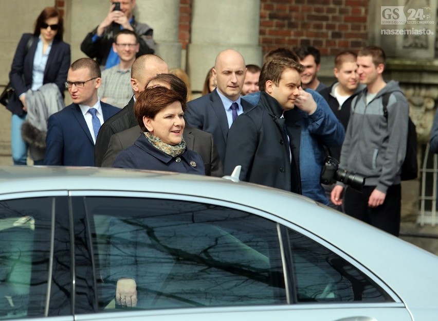 Premier Beata Szydło: Będą zlecenia z MON dla szczecińskiej stoczni [wideo]