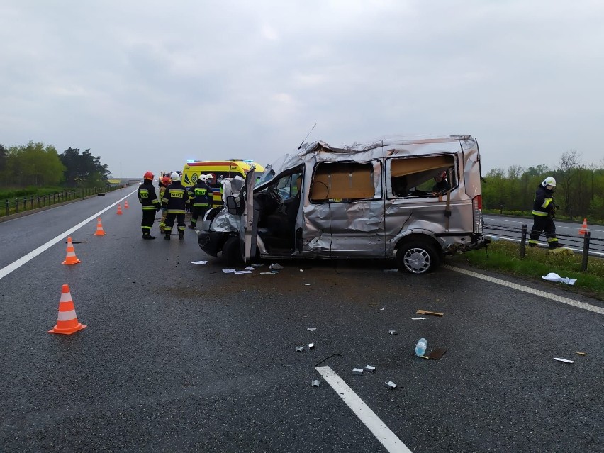 Do poważnego wypadku doszło w poniedziałek (11 maja) nad...