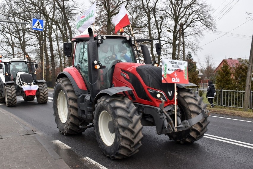 Protest rolników w Zachodniopomorskiem 18.01.2022