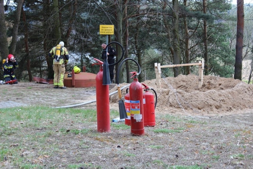 Pożar LNG w Barterze