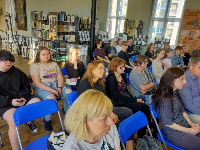 Świebodzińska biblioteka zorganizowała spotkanie autorskie z Katarzyną Zdanowicz.