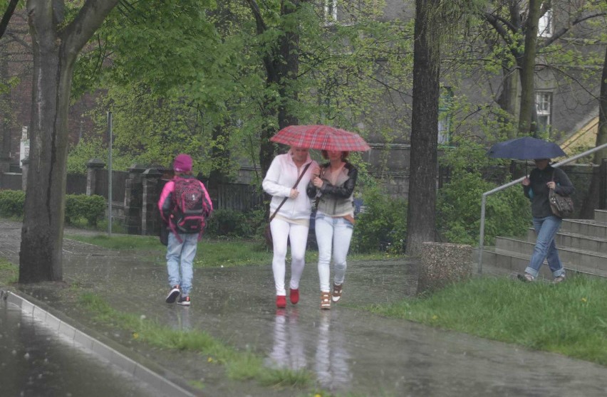 Deszcz w Chorzowie