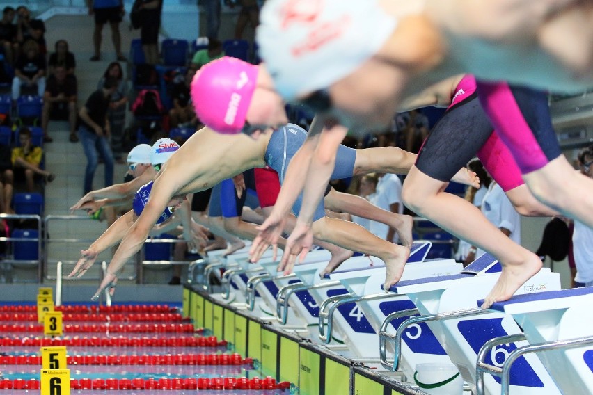 Mistrzostwa Polski juniorów w pływaniu w Aqua Lublin (ZDJĘCIA)