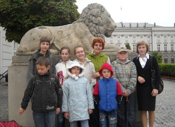 Dzieci w Pałacu Prezydenckim 