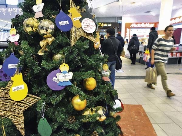 Akcja została zapoczątkowana w Centrum Handlowym Atrium Koszalin. Teraz choinka ozdobiona marzeniami dzieci czeka jeszcze do czwartku w koszalińskim Caritasie. Codziennie od 9 do 15.