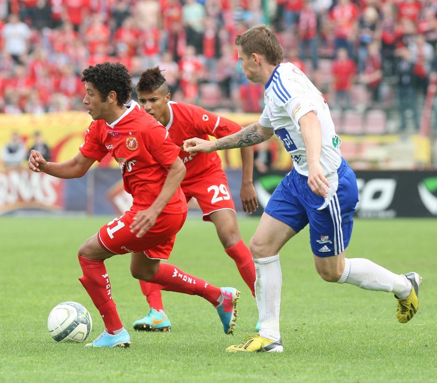 Widzew - Podbeskidzie 1:2 na zakończenie sezonu 2012/2013