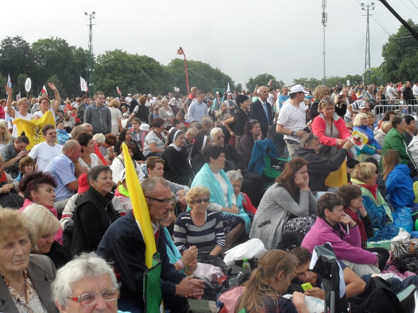 Ślązacy na mszy z papieżem Franciszkiem [ZDJĘCIA]