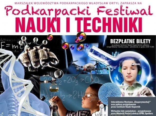 W programie Podkarpackiego Festiwalu Nauki Techniki, który...