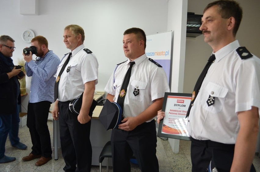 Strażacy z najlepszych OSP odebrali nagrody