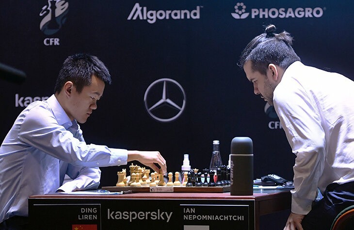 Ding Lrien (Chiny) vs. Jan Niepomniaszczij (Chiny)