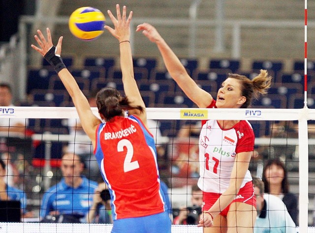 Katarzyna Skowrońska-Dolata w końcówce meczu była niemal bezbłędna