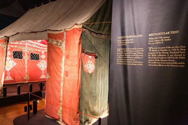 Kolekcja namiotów, ale również chorągwi, tureckich  XVII-wiecznych jest największą kolekcją w Europie /fot. konrad kozlowski/polskapress