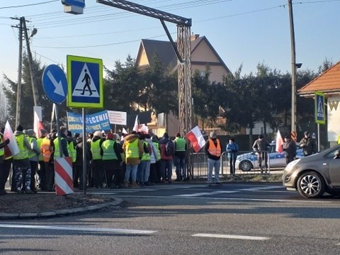 Krzyszkowice. Szykuje się blokada zakopianki. Mieszkańcy wsi wyjadą w sobotę rano na pasy