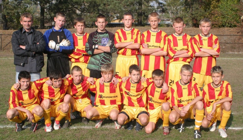 Unikatowe zdjęcie juniorów Korony Kielce z jesieni 2005 roku...