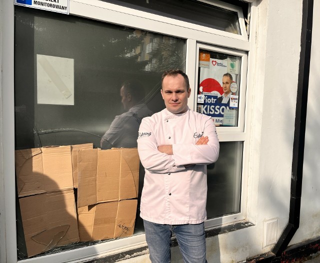 Kandydat do gorzowskiej rady miasta wywiesił w swoim lokalu gastronomicznym plakat wyborczy.