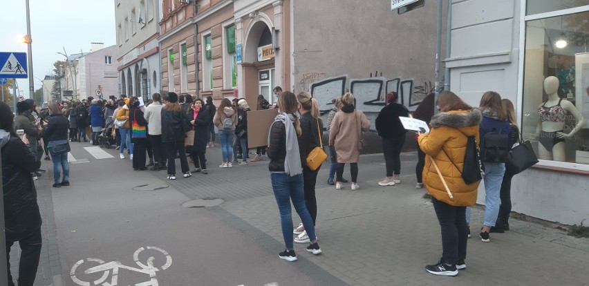 Protest kobiet w Koszalinie