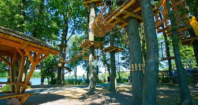 Ełcki park linowy to jeden z najciekawszych parków linowych...