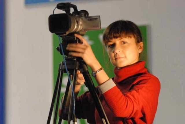 Basia kończy w tym roku studia i jednocześnie pracuje w Regionalnym Centrum Kultury, jako specjalista do spraw dokumentacji fotograficznej i filmowej.