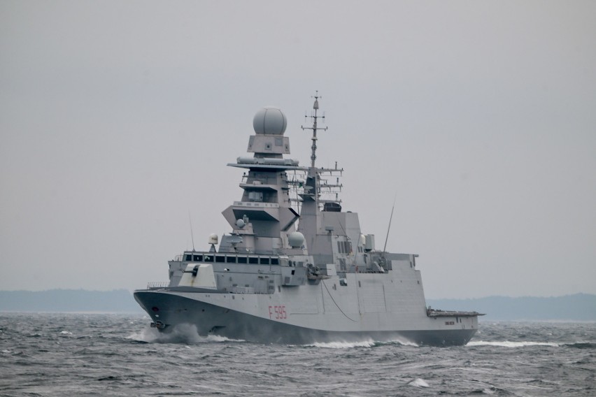 Morskie ćwiczenia polskich i sojuszniczych okrętów